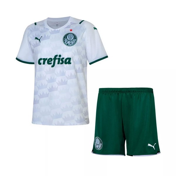 Camiseta Palmeiras 2ª Niño 2021-2022 Blanco